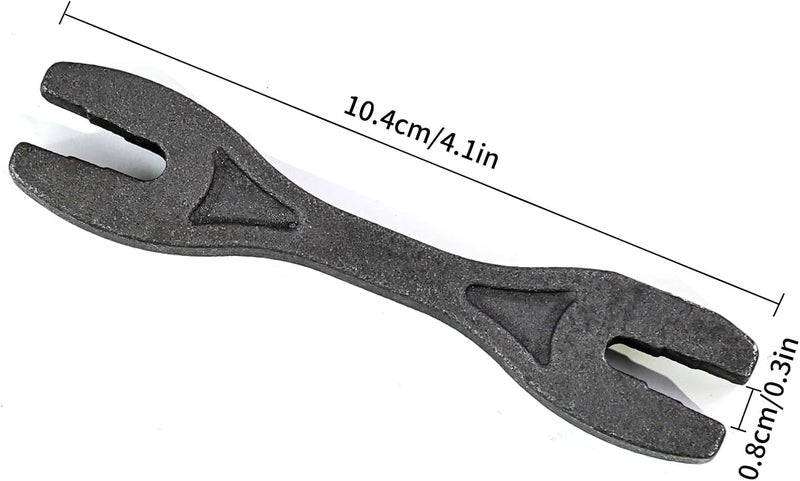 Rawsomes Motorcycle Spoke Wrench Compatible with Honda Pit Dirt Bike Yamaha Kawasaki Suzuki Forged Steel Spanner 6 in 1 Wrench Tensioner Adjuster Tool - Image 4